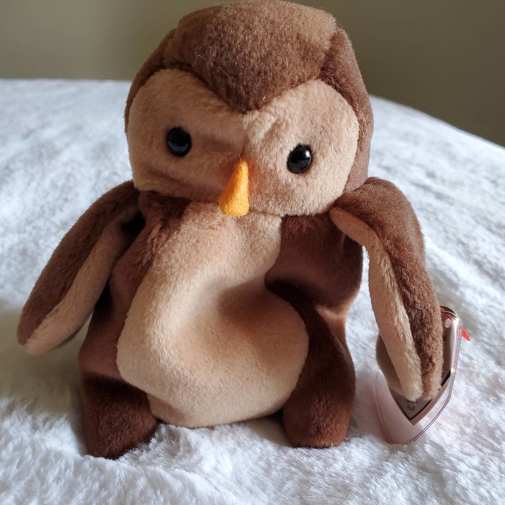 Ty Beanie Baby "Hoot" the Owl